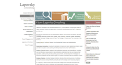 Desktop Screenshot of lapovsky.com